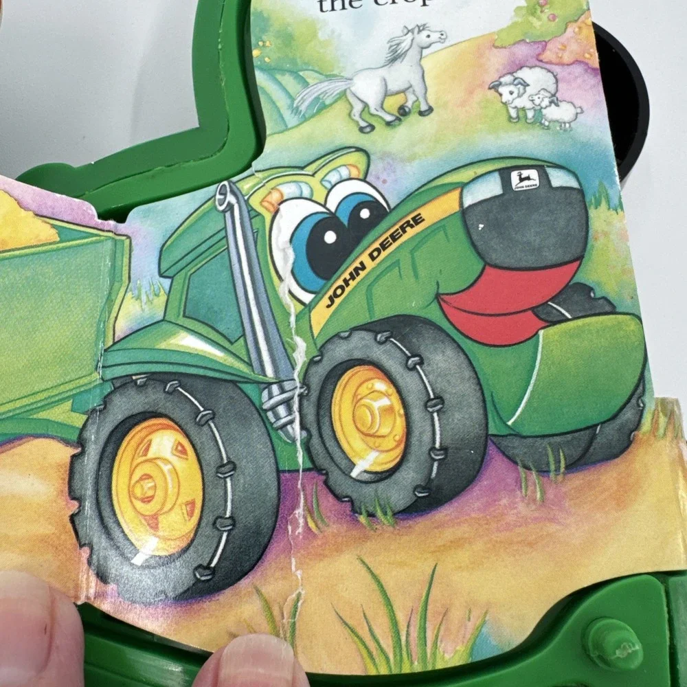 John Deere Kids Toy Book Johnny Tractor Generation 2 Ertl Vintage Farmer